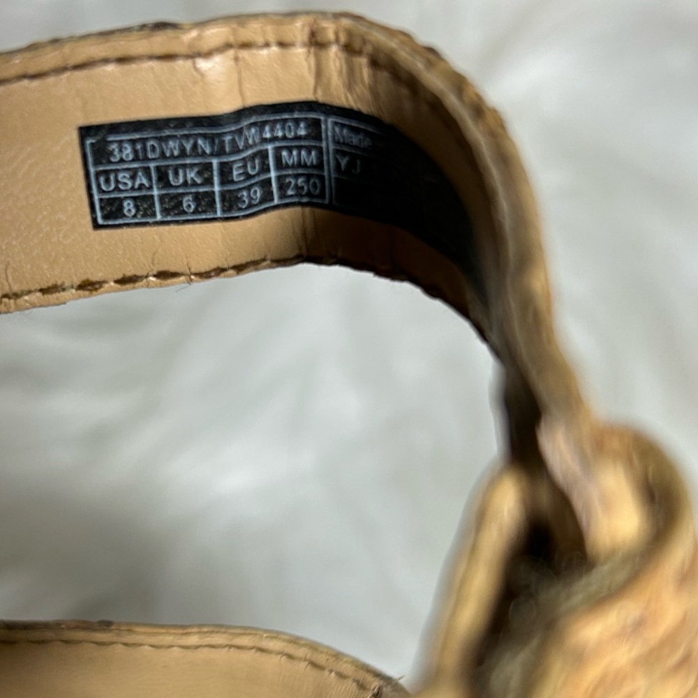 Vionic Dwyn Natural Cork Platform Sandals Wedge Size 8 - Picture 7 of 7